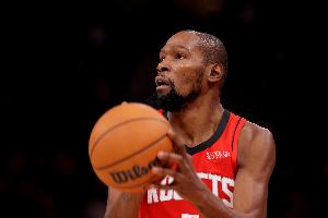 開局5中1后7連進(jìn)！杜蘭特次節(jié)爆砍17分 半場13中8砍下21分4板5助