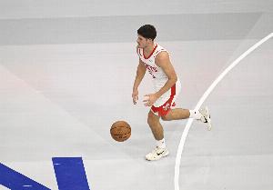 打得還行！謝潑德半場5中2拿到5分2板2助