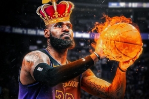 角度刁鉆！美媒：詹姆斯已連續(xù)1460場得分5+ 也是歷史最長