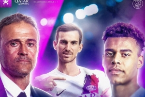 巴黎發(fā)布客戰(zhàn)畢巴海報：恩里克、法比安、杜埃出鏡