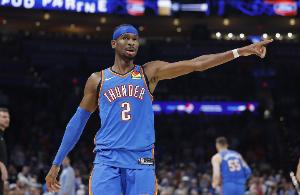 如日中天！亞歷山大半場8中6砍17分6助 罰球3中3&正負值+28