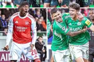 英超6隊(duì)歐冠排名：9-13名軍刺鵲車4隊(duì)扎堆，阿森納全勝第1曼城第4