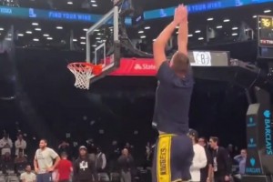 約基奇賽前熱身各種三不沾，這真的是聯(lián)盟第一人？??????