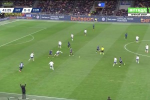 壓著點打啊??姆希塔良橫傳，鄧弗里斯近距離射門打高