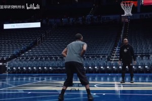 看歐文打球就是一種享受！近距離看歐文的訓(xùn)練！