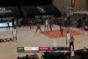 還有機(jī)會(huì)回NBA嗎？TJ-沃倫在發(fā)展聯(lián)盟冬季展示杯砍下24分