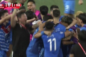 東盟杯半決賽菲律賓壓哨絕殺，52年來首次戰(zhàn)勝泰國隊(duì)！
