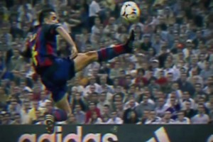 只有藝術(shù)家之間的默契！才能繪出這樣美麗的進(jìn)球！