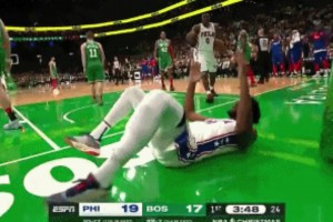 官方宣布：罰恩比德7.5萬美金！因為他在球場做出了下流動作??