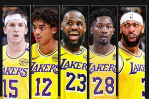 詹眉里克芬！交易之后湖人這首發(fā)什么水平呢？