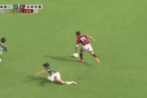 又一個(gè)日本人將登陸英超！日本高岡伶颯在高中大賽精彩過(guò)人??