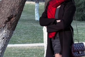 賴益燁妻子郭雨妍紅紅火火的新年穿搭~