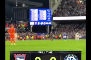 爆大冷！伊普斯維奇2-0切爾西，自02年以來首次取得英超主場勝利