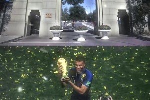 姆巴佩看到小羅：哇是小羅??小羅：你是哪位？？不認(rèn)識你