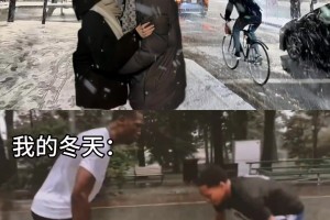 別人的冬天都是和女朋友打啵，我的冬天都是和籃球打啵??