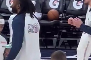 威少來到掘金和約基奇做隊(duì)友有多開心？看這個(gè)視頻就知道了