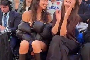 羨煞旁人！C羅前女友伊蓮娜帶著閨蜜看NBA比賽??