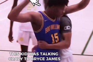 回老家了！文班回到以前在巴黎比賽的體育館，為球迷簽名合影！