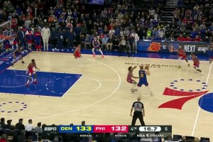 無敵?????約基奇末節(jié)大火收汁 內(nèi)外開花連取11分拿下比賽