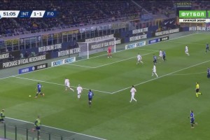 國米再次領(lǐng)先！奧古斯托傳中送助攻，阿瑙托維奇頭球破門