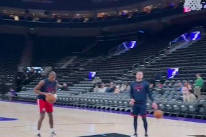 本-西蒙斯賽前熱身，即將迎來(lái)快船生涯首秀！