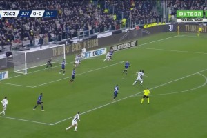 尤文1-0領(lǐng)先國(guó)米！穆阿尼馬賽回旋制造混亂，孔塞桑跟進(jìn)兜射破僵