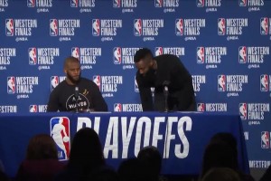 回憶錄！18年火勇G4賽后哈登和保羅的采訪！哈登：我們是一個(gè)整體