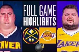 誰干的?。棵烂綍駩焊銏D：今日湖人vs掘金 重磅對決????