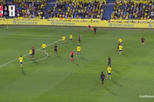 巴薩鎖定勝局！費(fèi)蘭近距離抽射破門(mén)，拉菲尼亞助攻