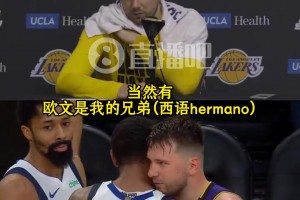 東契奇：歐文是我的兄弟，我們關(guān)系遠高于籃球，能見老隊友們很棒