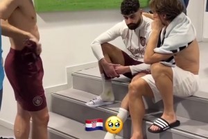 格瓦真的很失落！此前曼城皇馬歐冠比賽結(jié)束后的“老友記”！