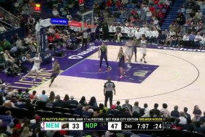 觀賞性拉滿！莫蘭特背運(yùn)騷氣過人+瀟灑超級(jí)拉桿上籃