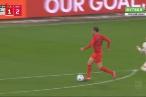 錯(cuò)失絕佳良機(jī)！薩內(nèi)半場(chǎng)超級(jí)單刀打門(mén)沒(méi)有打進(jìn)！