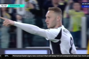 尤文取得夢幻開局！弗拉霍維奇助攻，庫普梅納斯開場2分鐘破門！