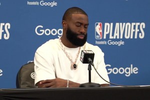 布朗賽后采訪：我們不能僅僅只靠三分球，我們要沖擊籃筐