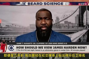 帕金斯：哈登G7太讓我失望了，后悔幾年前把哈登排在韋德前面！