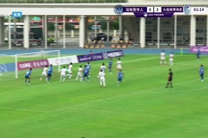 大連英博外援連線！拉布亞德接馬萊萊長(zhǎng)傳助攻內(nèi)切破門??