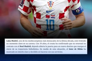 也到了該加盟國米的年齡??，西媒曝料：國米有意簽下莫德里奇