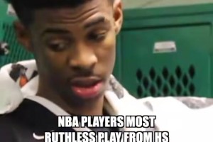 誰高中時期最有巨星相？NBA球員在高中的最佳進球！