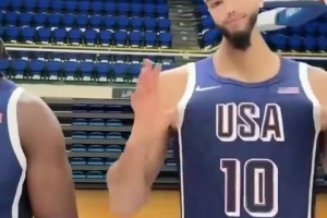 都不想看第二遍！當(dāng)給美國男籃全員用上逆天美顏……