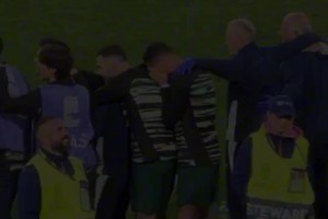 C羅太緊張了！最后一個(gè)點(diǎn)球全程不敢看！罰進(jìn)后跪地痛哭！