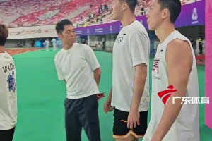 廣東男籃助陣廣東U16女足 杜：三大球要互相支持相互學習相互促進