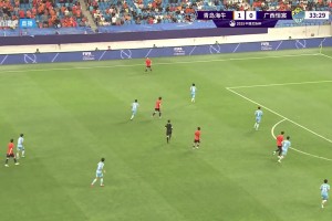 海牛2-0領(lǐng)先廣西！羅森文禁區(qū)外遠(yuǎn)射破門