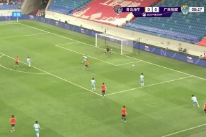 海牛1-0領(lǐng)先！金永浩門前搶點(diǎn)破門