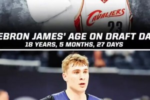 僅比詹姆斯大8天！弗拉格18歲186天當選狀元 歷史第二年輕