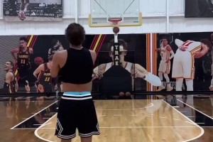 依然在打磨技術(shù)！吹楊的運球和出手速率越來越快了！