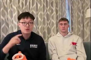 狀元懂球！弗拉格此前評價楊瀚森：手活技術(shù)很好！會有很大成就！