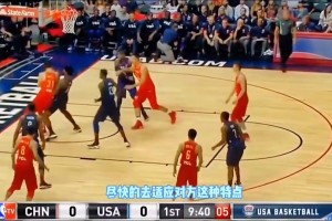 CBA和NBA的差距！小喬丹強(qiáng)吃王哲林，后者真的毫無招架之力