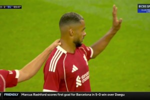 利物浦3-2畢巴！加克波禁區(qū)內(nèi)連續(xù)晃動抽射破門雙響！