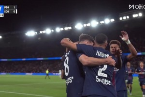 【集錦】法甲-法比安制勝登貝萊失點(diǎn)杜埃造威脅 巴黎1-0昂熱